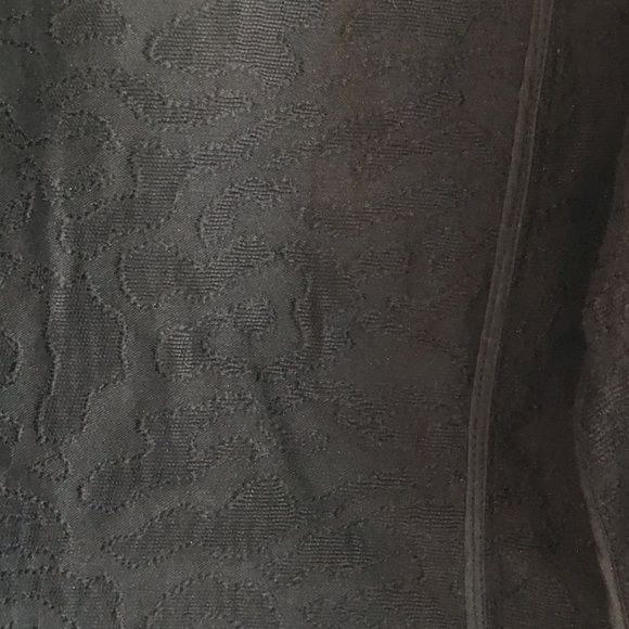 Chico’s size 1 black and gold short jacket. - Picture 3 of 8